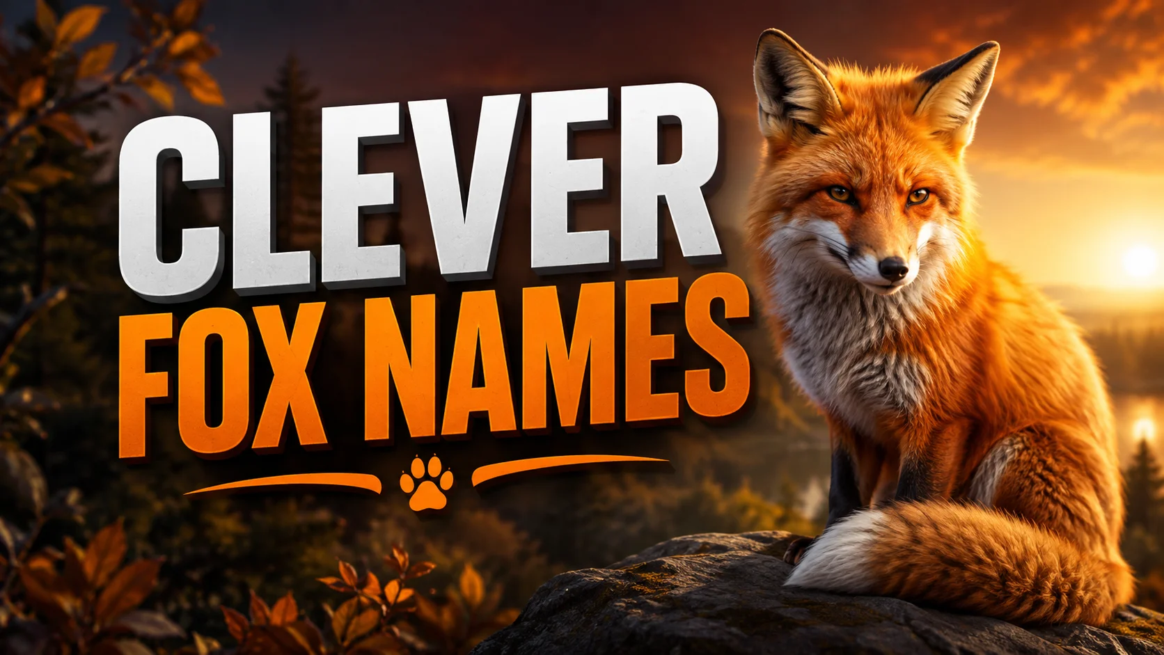 Clever Fox Names With a Name Generator