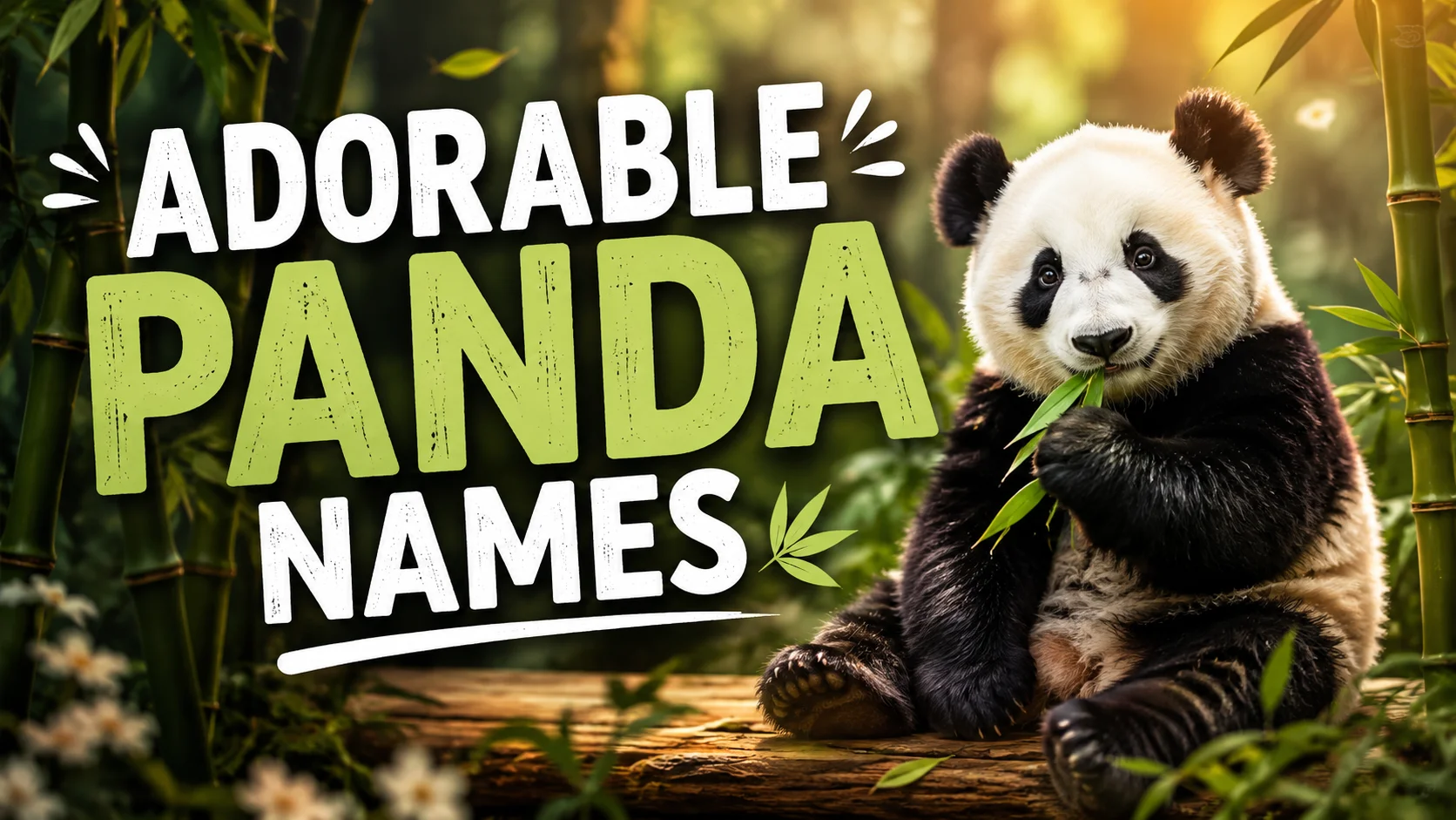 Adorable Panda Names With a Name Generator